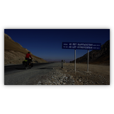 Dreieinhalbtausend Meter über dem Meer - am "40 Jahre Kirgistan"-Pass (Oktober 2013)