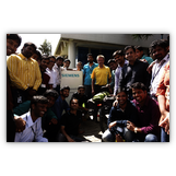 Großer Empfang bei den Siemens-Kollegen in Bangalore / Südindien (Dezember 2013).