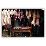 Metzger in Kashgar / China