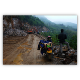 Landslide south of Guilin