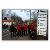 V.l.: Heiner Helferbein, Walter Költsch, Gertrud Härer, Wolfgang Renz, Jörg Gruner, Peter Smolka.